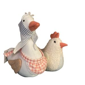 Fabric Geese  Easter / Spring Decor